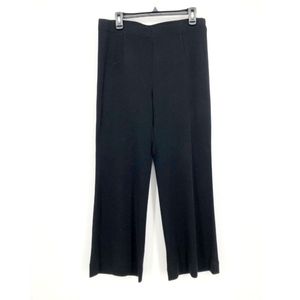 EXCLUSIVELY MISOOK Black Wide Leg Knit Pant